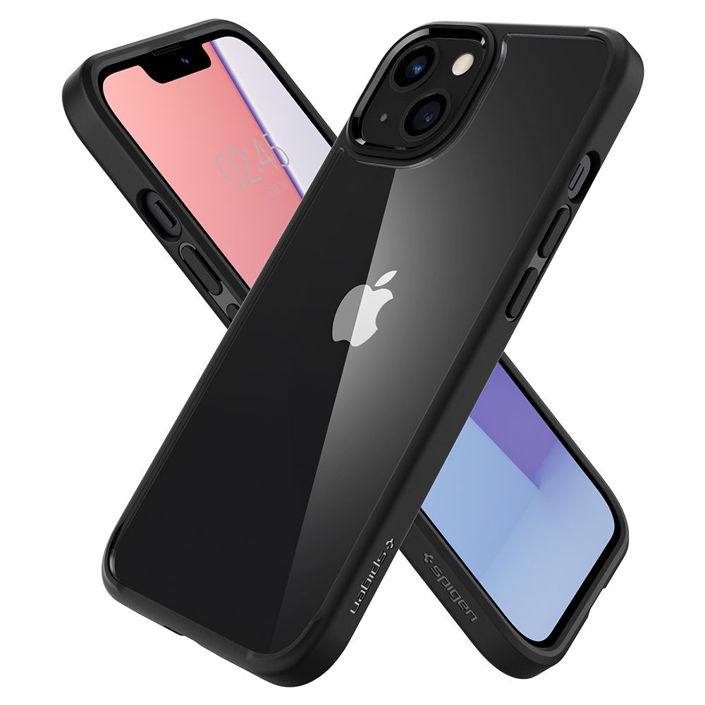 Θήκη για Apple iPhone 13, Spigen, Ultra Hybrid, Μαύρη ACS03523