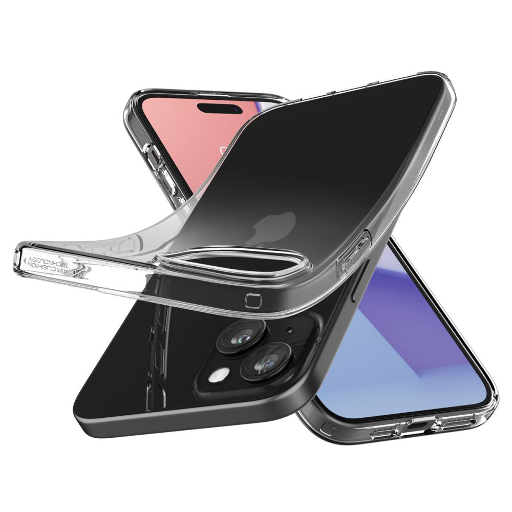 Θήκη για Apple iPhone 15, Spigen, Liquid Crystal, Διαφανής ACS06786