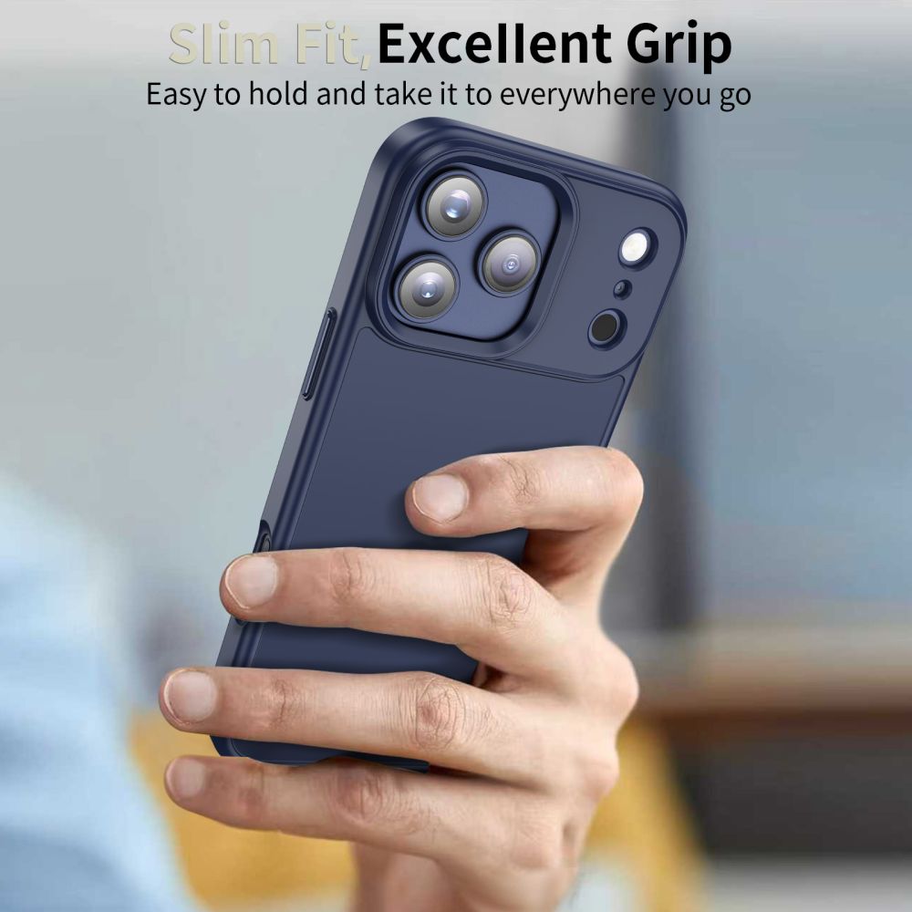 Θήκη για Apple iPhone 17 Pro, Tech-Protect, Magmat, Ματ Μπλε Marine