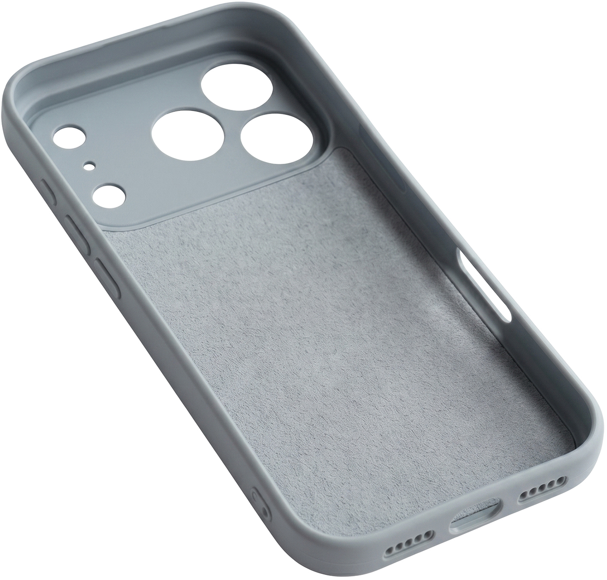 Case for Apple iPhone 17 Pro, OEM, Silicone, Gray