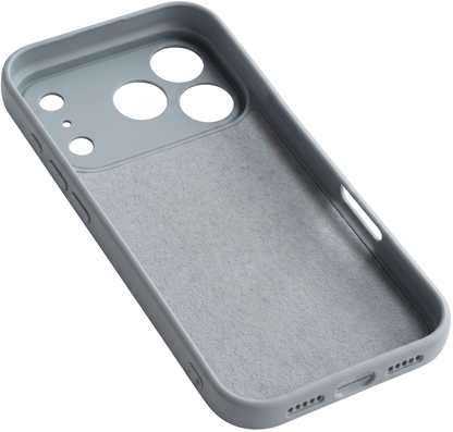 Case for Apple iPhone 17 Pro, OEM, Silicone, Gray