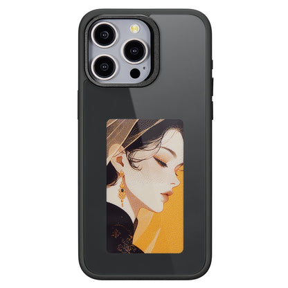 Case for Apple iPhone 13 Pro Max, OEM, Customized E-Ink Display, Black