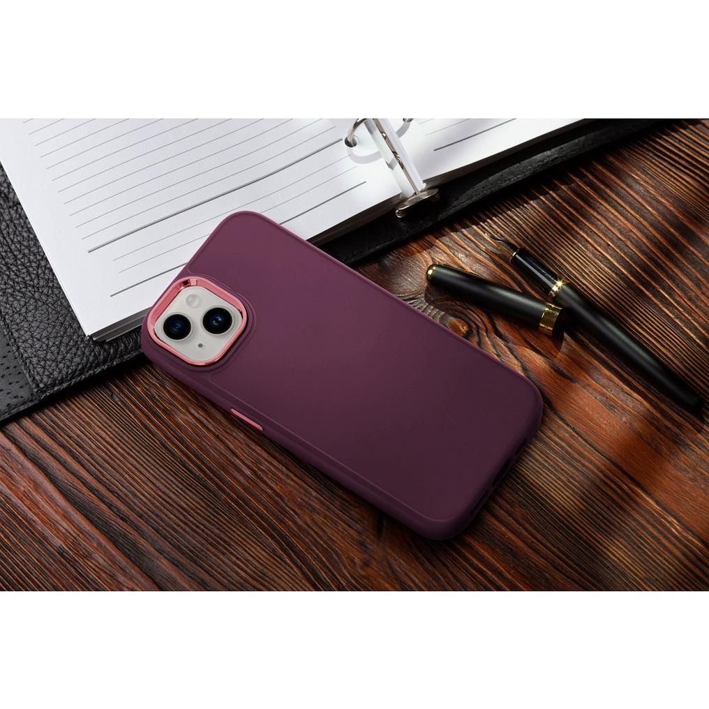 Θήκη για Apple iPhone 18 Pro / iPhone 17 Pro, OEM, Frame, Μπορντό