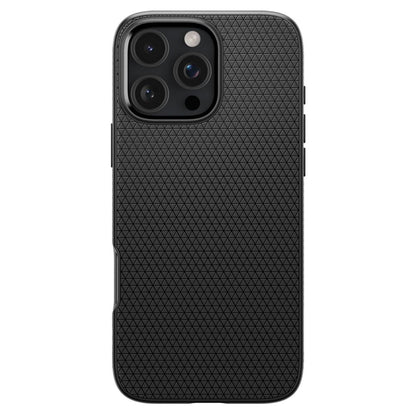 Case for Apple iPhone 16 Pro, Spigen, Liquid Air, Matte Black ACS08117