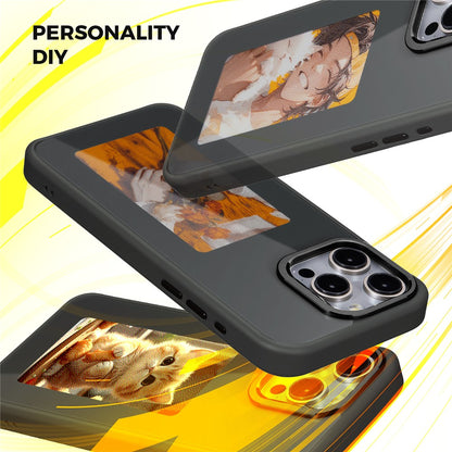Case for Apple iPhone 13 Pro Max, OEM, Customized E-Ink Display, Black