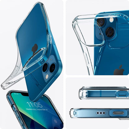 Θήκη για Apple iPhone 13, Spigen, Liquid Crystal, Διαφανής ACS03515