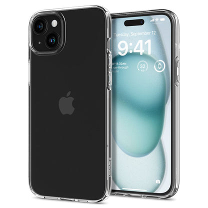 Θήκη για Apple iPhone 15, Spigen, Liquid Crystal, Διαφανής ACS06786