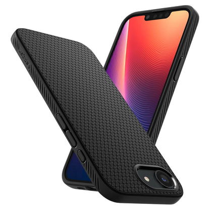 Case for Apple iPhone 17e / 16e, Spigen, Liquid Air, Black ACS09161
