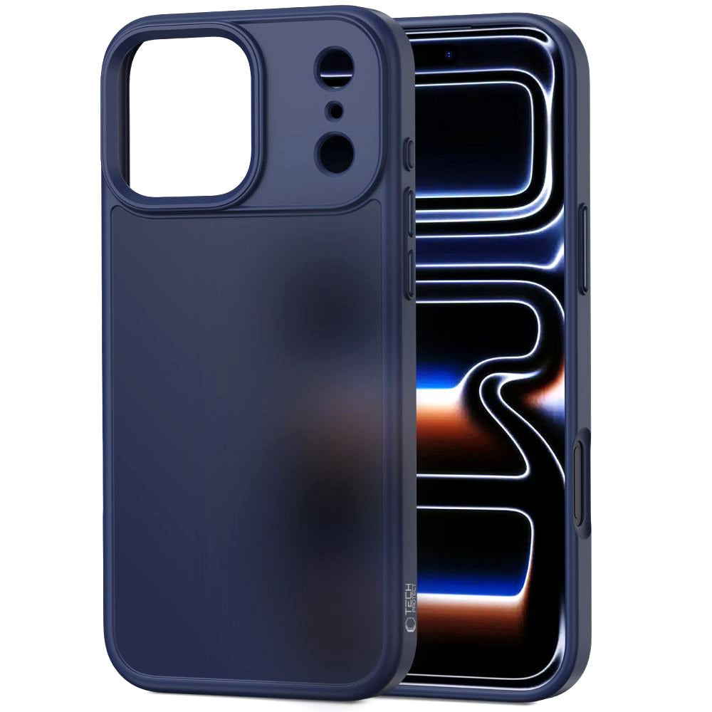Θήκη για Apple iPhone 17 Pro, Tech-Protect, Magmat, Ματ Μπλε Marine