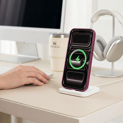 Θήκη για Apple iPhone 18 Pro Max / 17 Pro Max, Tech-Protect, Magmat CC, Διάφανο Βυσσινί