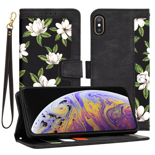 Θήκη για Apple iPhone XS Max, Techsuit, FlipCraft, Μαύρη