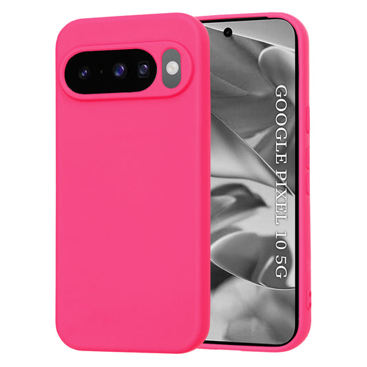 Case for Google Pixel 10 Pro / 10, Techsuit, SoftFlex, Dark Pink