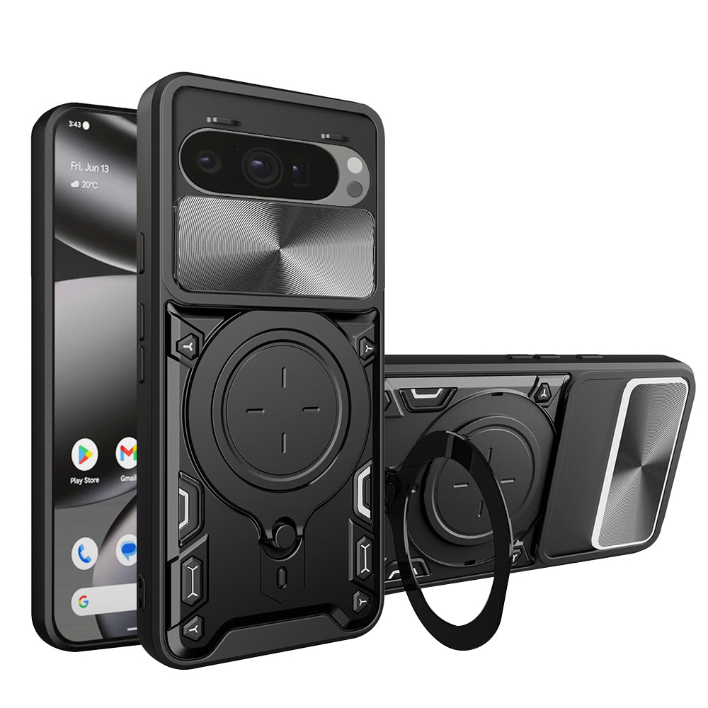 Case for Google Pixel 10 Pro XL, Techsuit, CamGuard Pro, Black