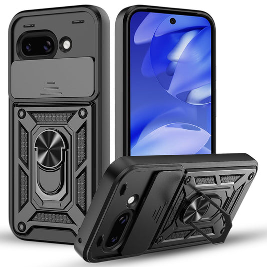 Θήκη για Google Pixel 10a, Techsuit, CamShield, Μαύρη