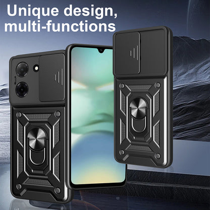 Case for Google Pixel 10a, Techsuit, CamShield, Black