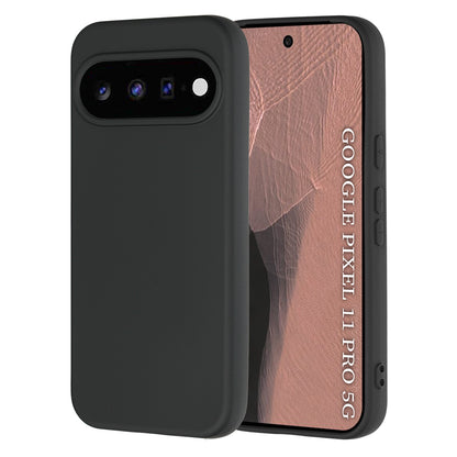Case for Google Pixel 11 Pro, Techsuit, SoftFlex, Black