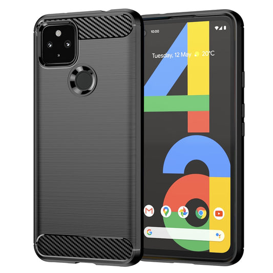 Θήκη για Google Pixel 4a 5G, Techsuit, Carbon, Μαύρο
