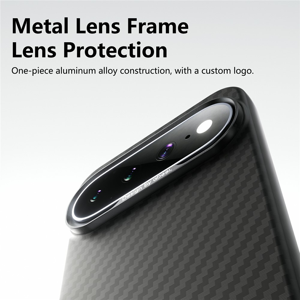 Θήκη για Google Pixel 10 Pro / 10, Abeei, Carbon Minimalist, Μαύρο
