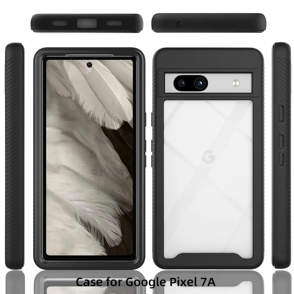 Case for Google Pixel 7a, Techsuit, Defense360 Pro, Black