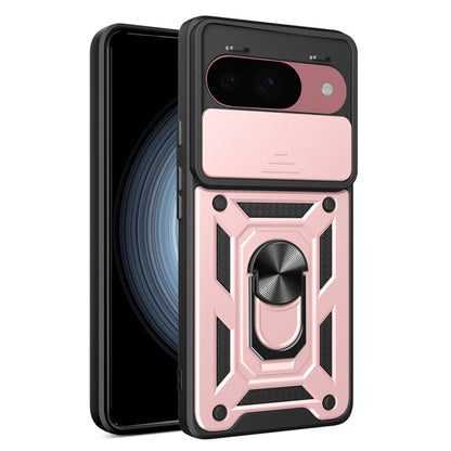 Θήκη για Google Pixel 9 / 9 Pro, Techsuit, CamShield, Ροζ