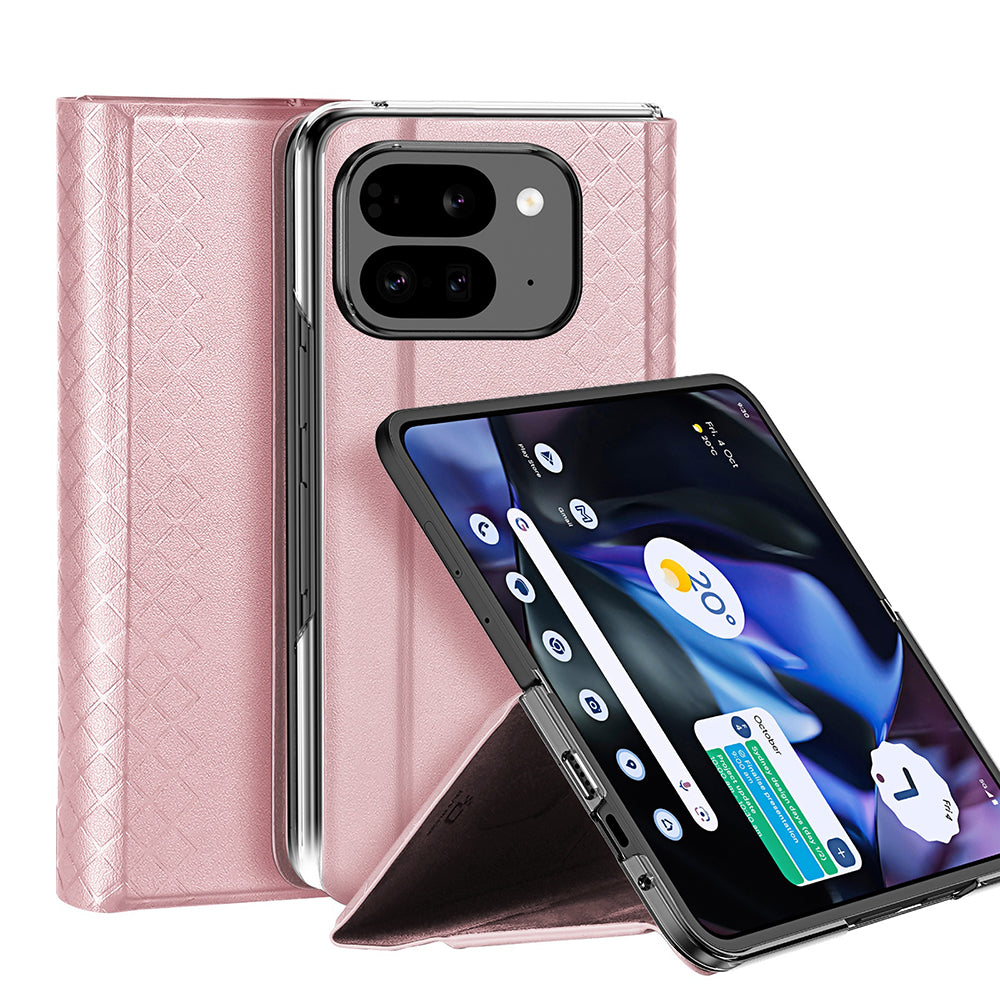 Case for Google Pixel 9 Pro Fold, DUX DUCIS, Bril, Pink