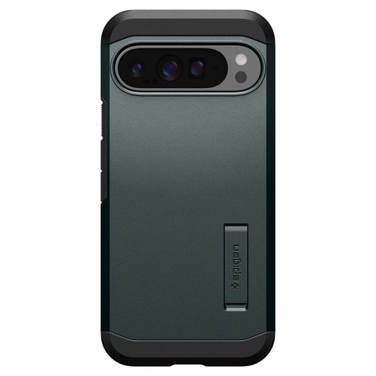 Case for Google Pixel 9 Pro XL, Spigen, Tough Armor, Green ACS07728