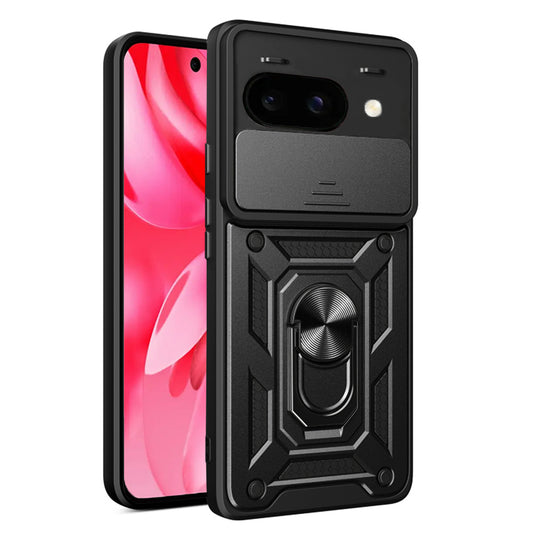 Θήκη για Google Pixel 9a, Techsuit, CamShield, Μαύρη
