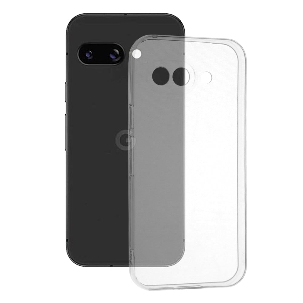 Case for Google Pixel 9a, Techsuit, Clear, Transparent