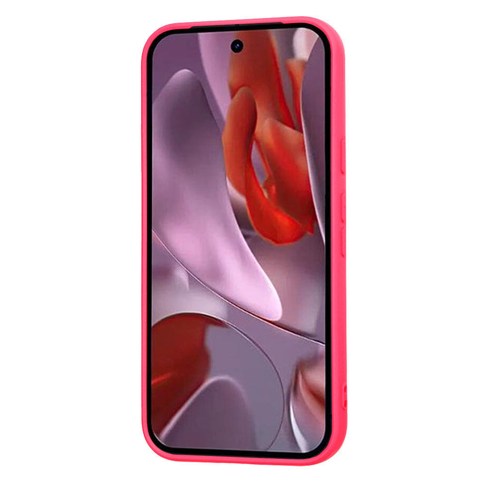 Θήκη για Google Pixel 9a, Techsuit, SoftFlex, Σκούρο Ροζ