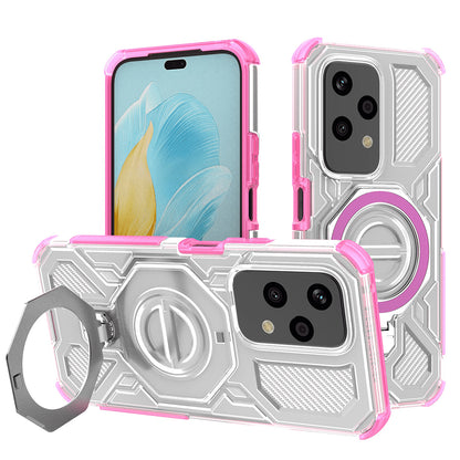 Θήκη για Honor 200 Lite, Techsuit, Carbon Shield Pro, Ροζ