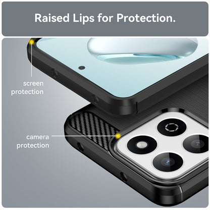 Case for Honor 200 Smart, Techsuit, Carbon, Black