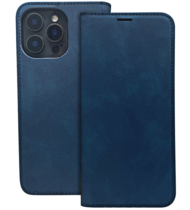 Θήκη για Honor 400 Lite, OEM, Smart Suede, Μπλε σκούρο