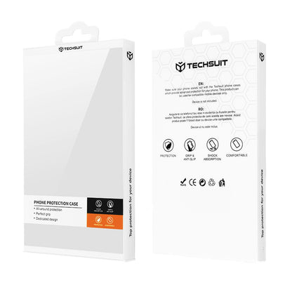 Case for Honor 400 Lite, Techsuit, Carbon Shield Pro, White
