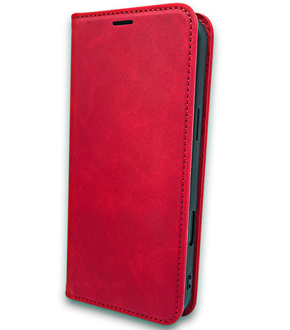 Θήκη για Honor 400 Lite, OEM, Smart Suede, Κόκκινο