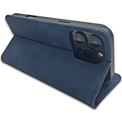 Θήκη για Honor 400 Lite, OEM, Smart Suede, Μπλε σκούρο