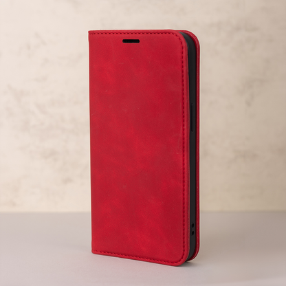 Θήκη για Honor 400 Lite, OEM, Smart Suede, Κόκκινο