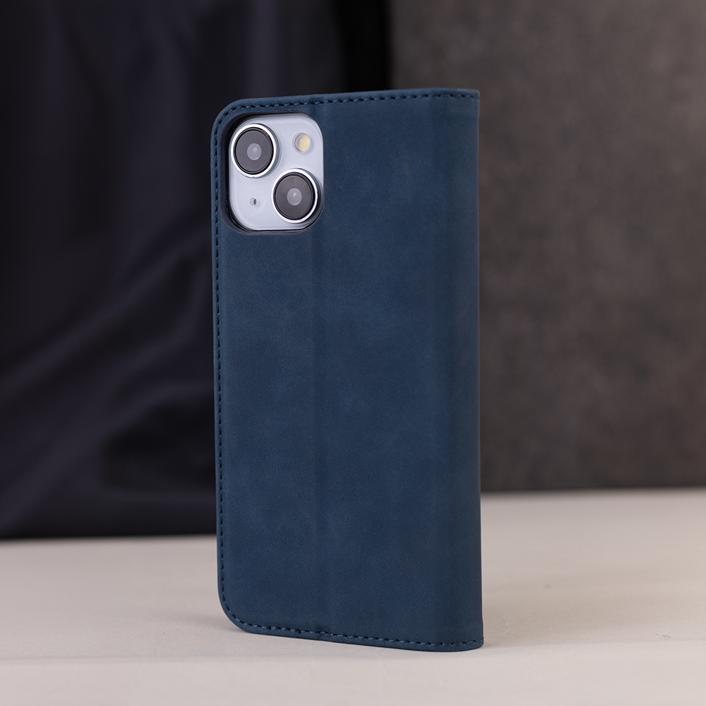 Θήκη για Honor 400 Lite, OEM, Smart Suede, Μπλε σκούρο