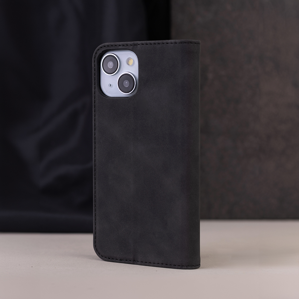 Θήκη για Honor 400 Lite, OEM, Smart Suede, Μαύρη