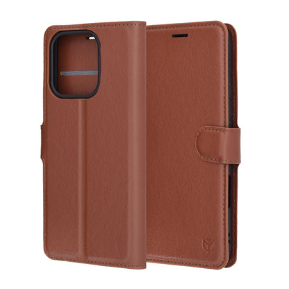 Θήκη για Honor 400 Lite, Techsuit, Leather Folio, Καφέ