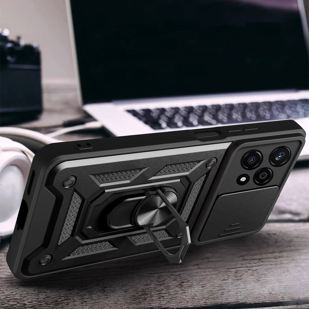 Case for Honor 400 Pro, Techsuit, CamShield, Blue