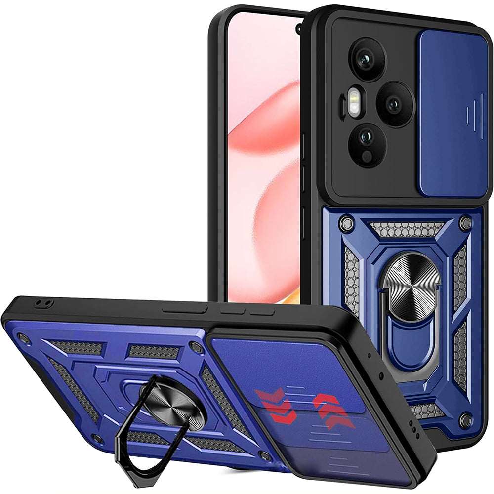 Case for Honor 400 Pro, Techsuit, CamShield, Blue
