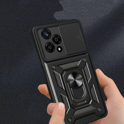 Case for Honor 400 Pro, Techsuit, CamShield, Blue