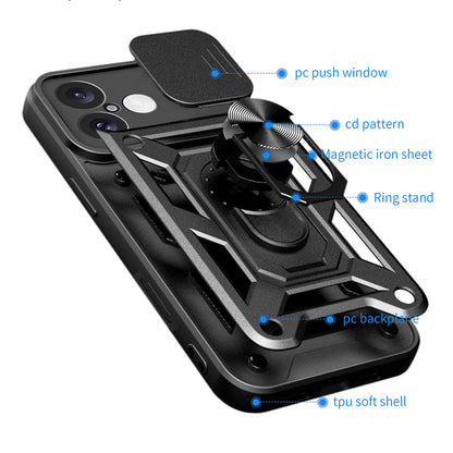 Case for Honor 400 Pro, Techsuit, CamShield, Pink
