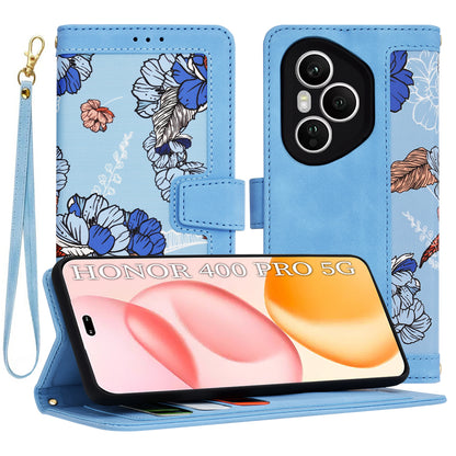 Case for Honor 400 Pro, Techsuit, FlipCraft, Blue
