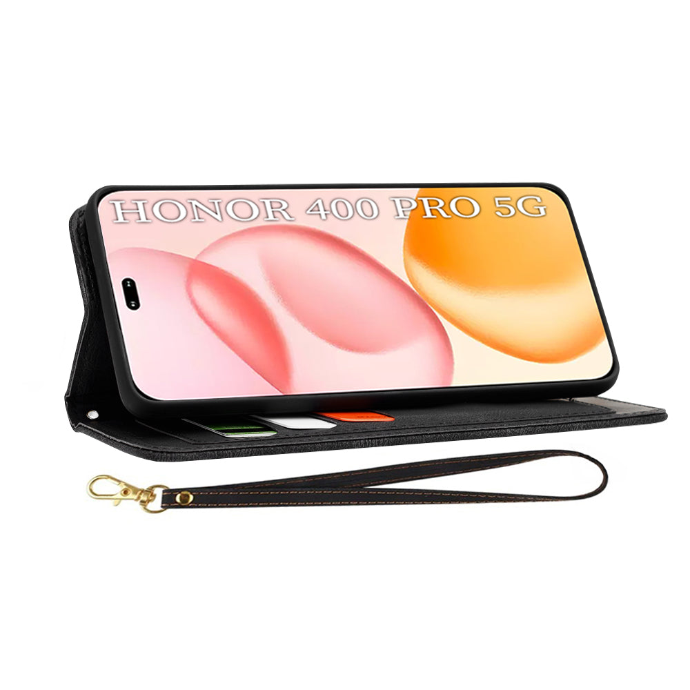 Case for Honor 400 Pro, Techsuit, FlipCraft, Black