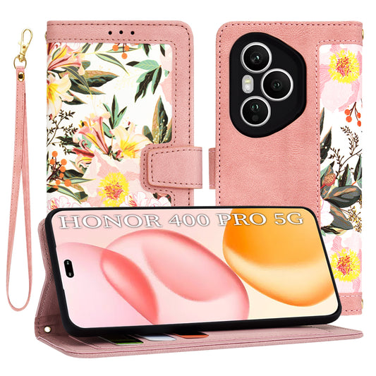 Case for Honor 400 Pro, Techsuit, FlipCraft, Pink