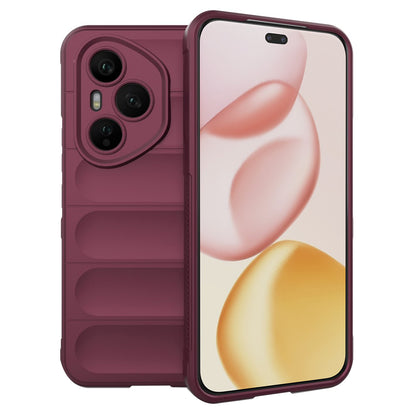 Case for Honor 400 Pro, Techsuit, Magic Shield, Burgundy