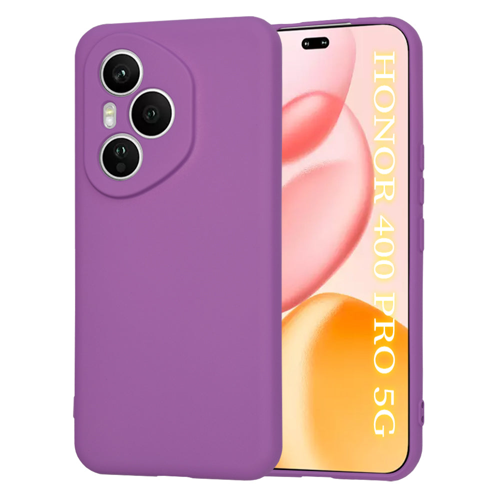 Case for Honor 400 Pro, Techsuit, SoftFlex, Purple