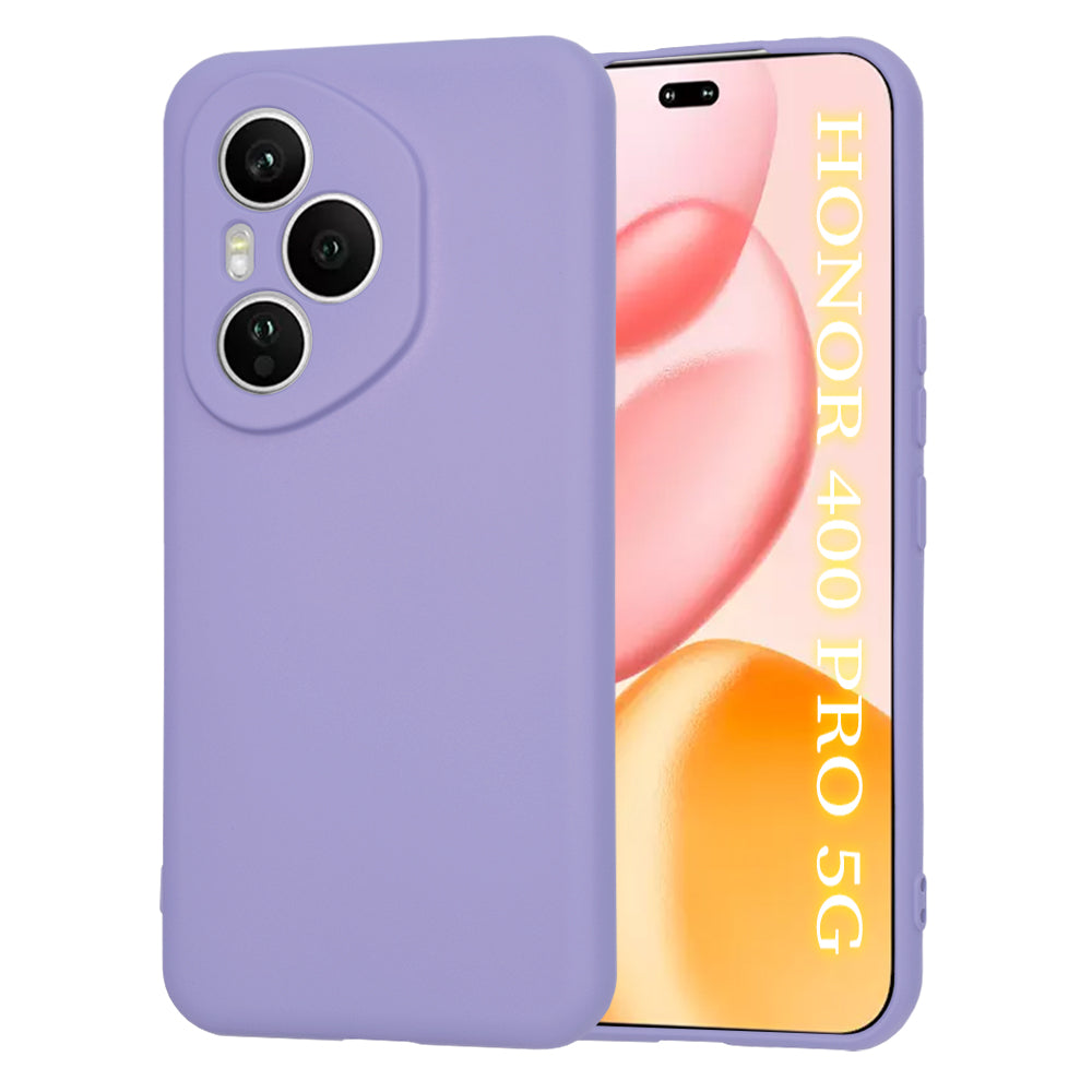 Θήκη για Honor 400 Pro, Techsuit, SoftFlex, Ανοιχτό Μωβ