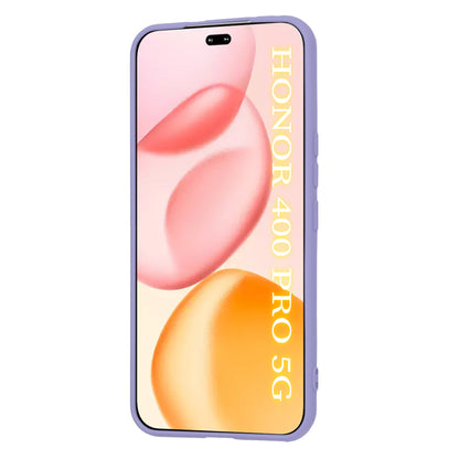 Θήκη για Honor 400 Pro, Techsuit, SoftFlex, Ανοιχτό Μωβ